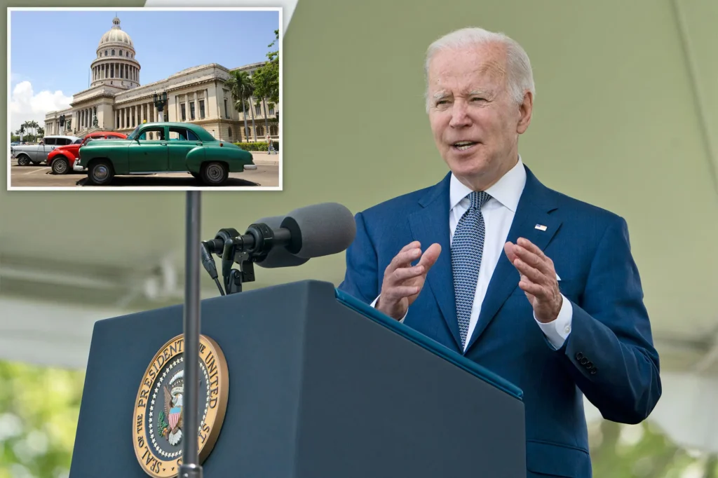 biden cuba remesas vuelos