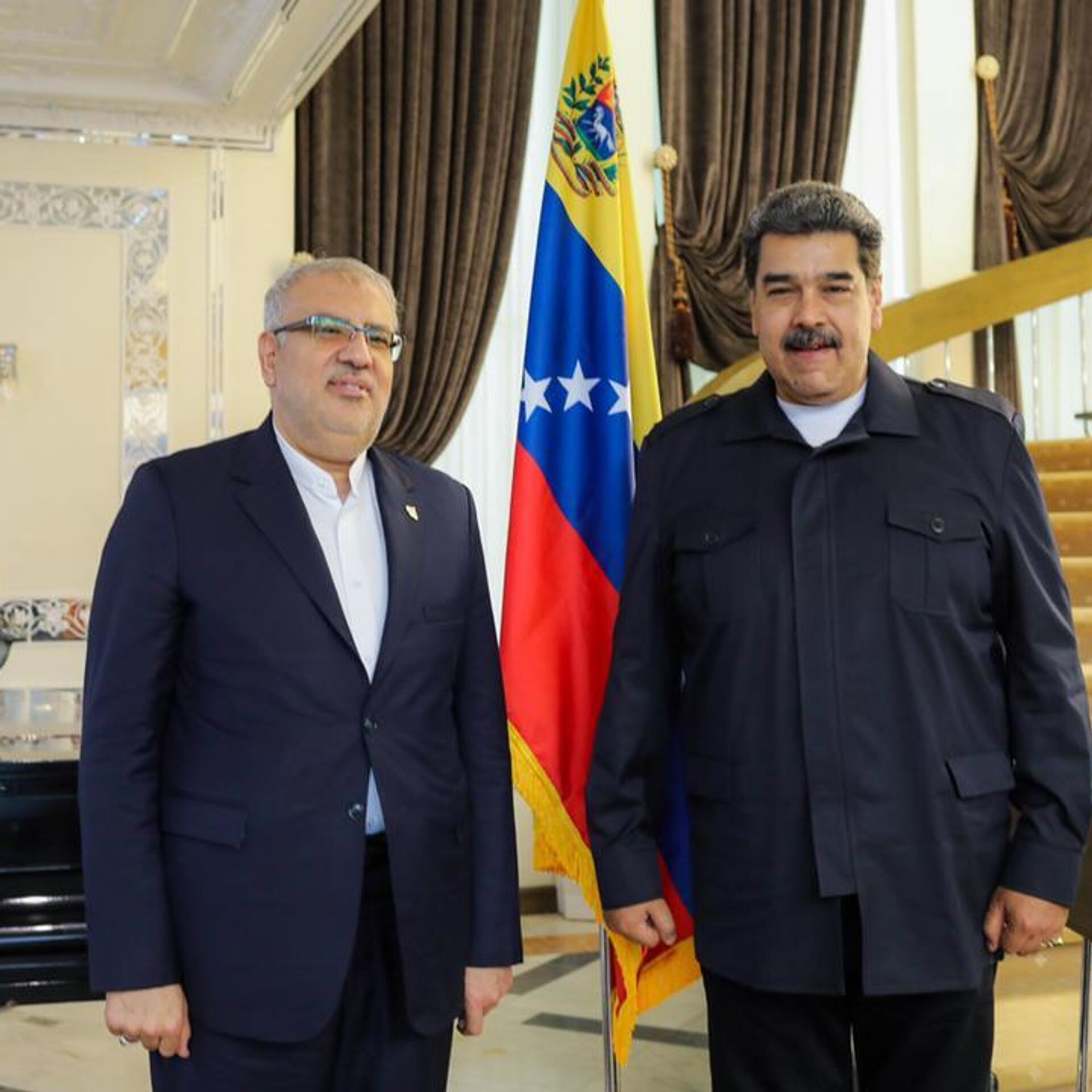 Maduro reunido con ministro de petróleo iraní