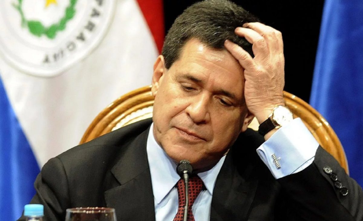 Horacio Cartes sancionado