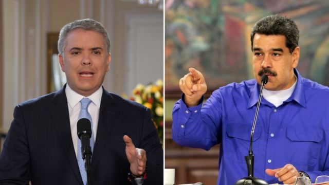 Maduro y Duque chocan
