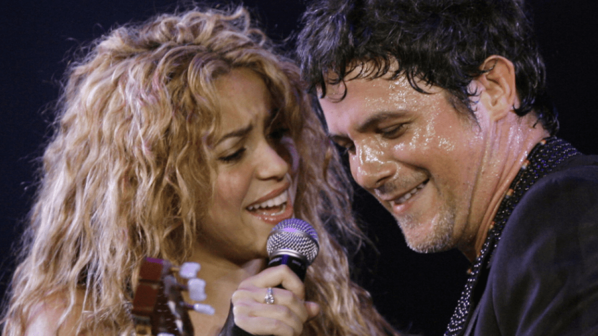 Alejandro Sanz el apoyo de Shakira
