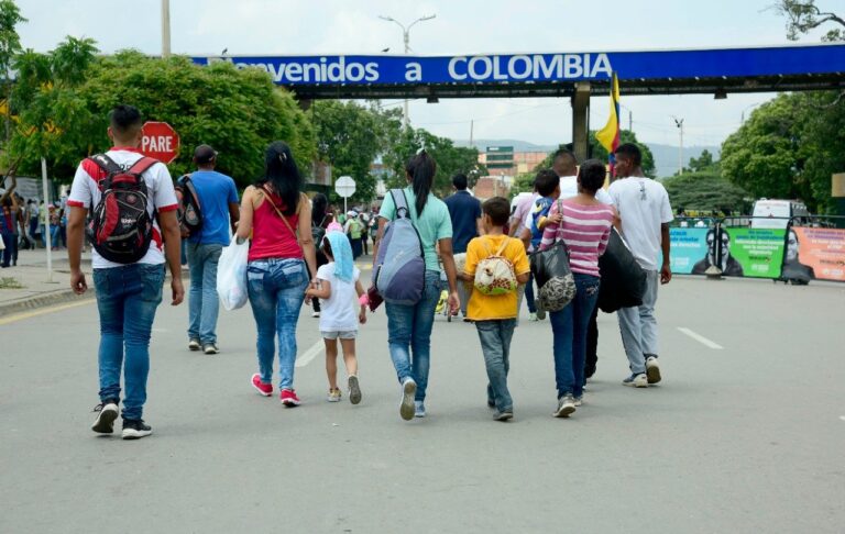 Millones de venezolanos en Colombia