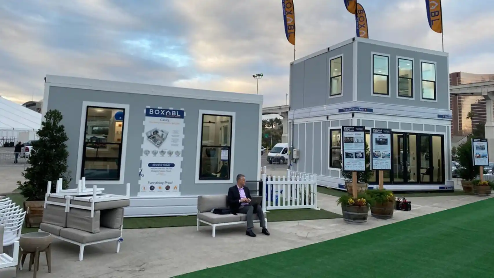 Casita prefabricada de Elon Musk