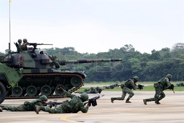 Ejercicios militares en Taiwán