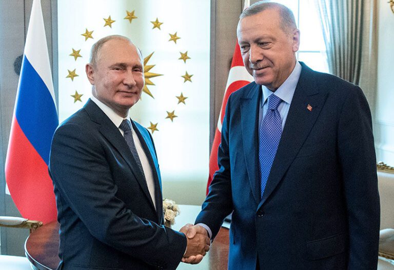 Reunión Putin Erdogan