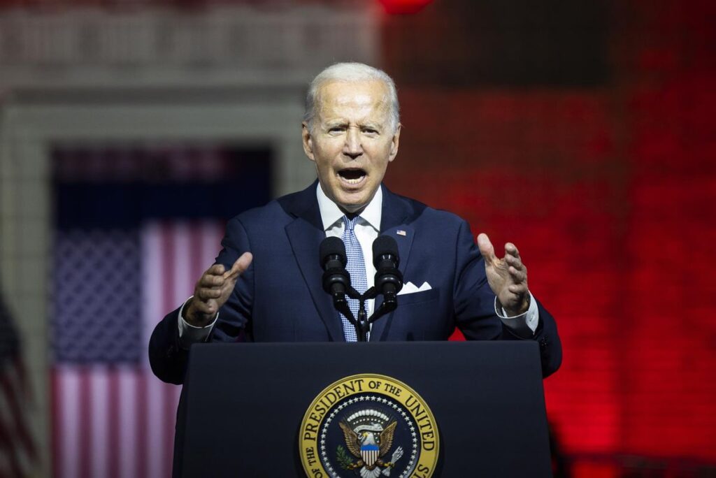 Biden ataca a Trump en un discurso