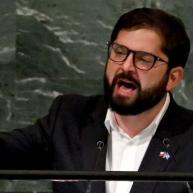 Gabriel Boric en la ONU