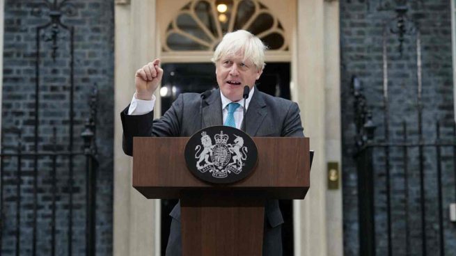 Boris Johnson se despide
