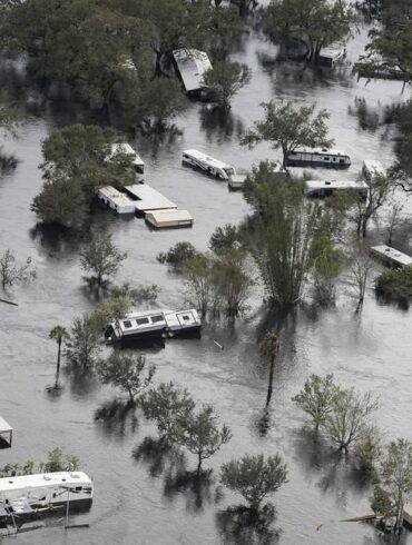 Ian en Carolina del Norte