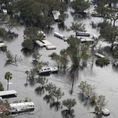 Ian en Carolina del Norte