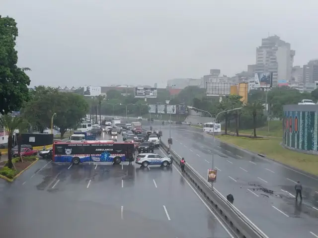 Lluvias colapsan Caracas