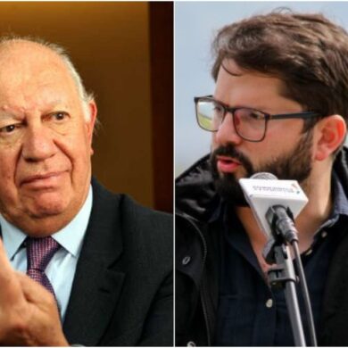 Lagos y Boric