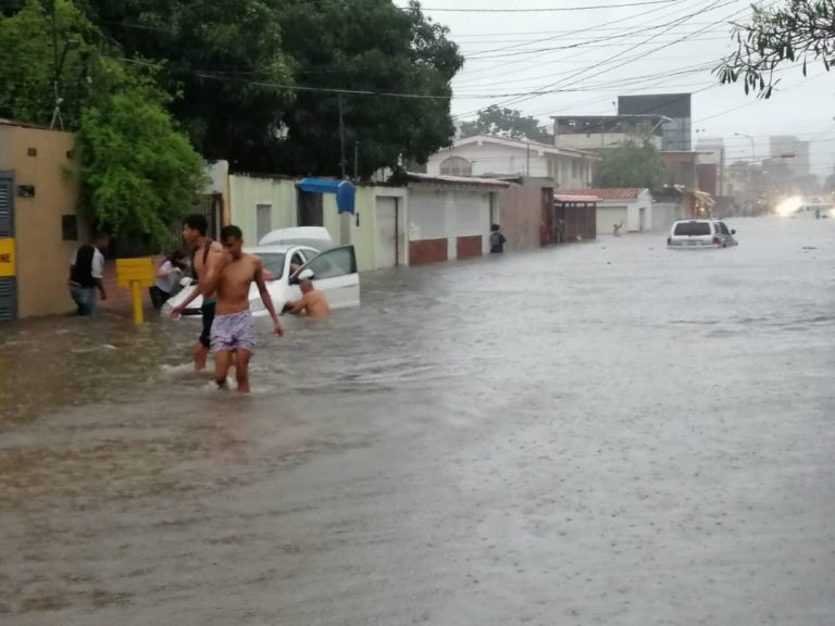 Fuertes lluvias en Barquisimeto