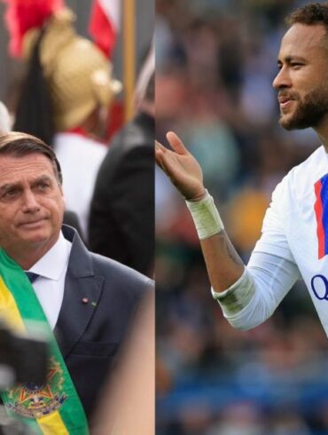 Critican a Neymar por apoyar a Bolsonaro