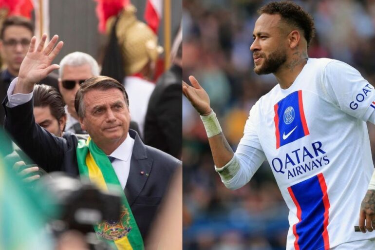 Critican a Neymar por apoyar a Bolsonaro