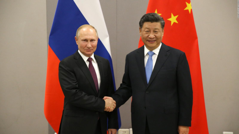Putin y Xi reunidos
