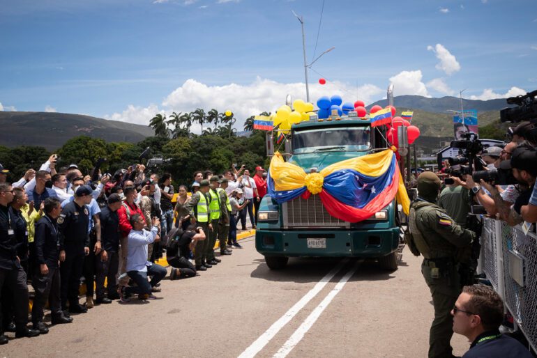 Reabierta frontera Colombia Venezuela
