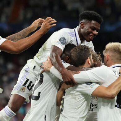 Real Madrid invicto en la Champions