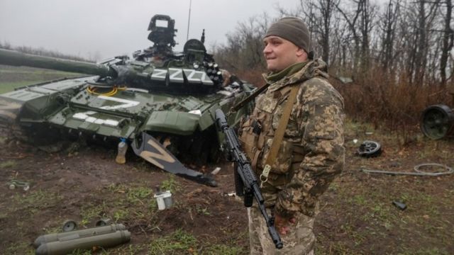Ucrania recupera terrenos ocupados por rusos