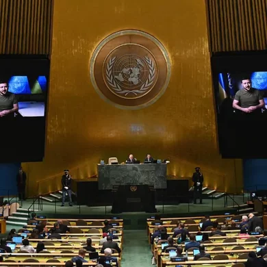 Zelensky pide más armas en la ONU