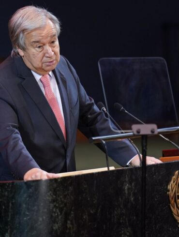 Guterres abrió Asamblea de la ONU