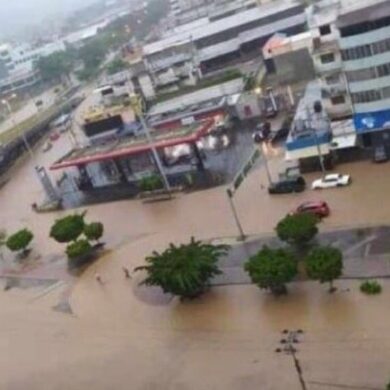 Lluvias afectan Anzoátegui