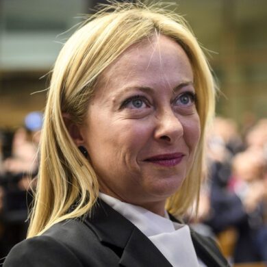Meloni primera ministra de Italia