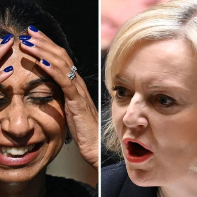 Renuncia ministra de Truss