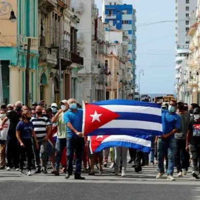 Protestas en Cuba