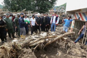 Suben a 43 los fallecidos en Tejerías