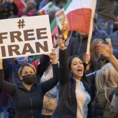 Fuertes protestas en Irán