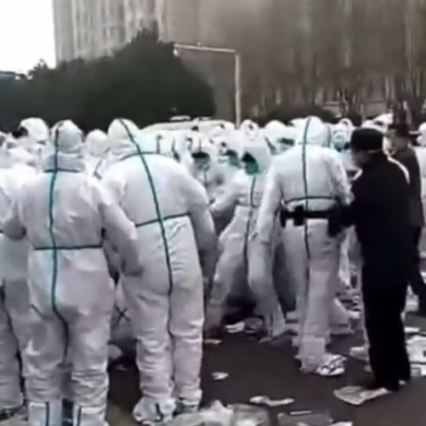 china confinamiento protesta