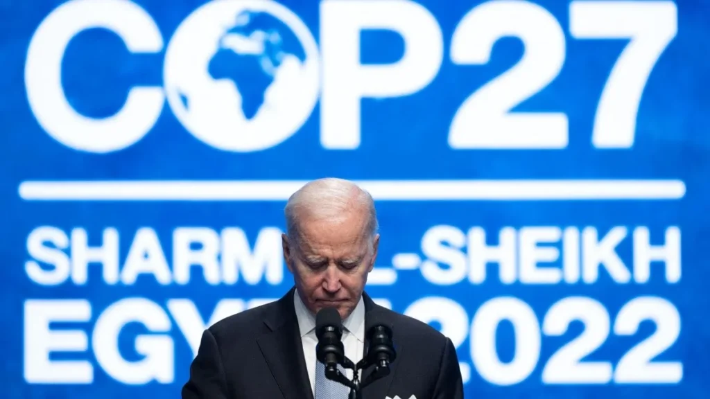 Biden decepciona en la COP27