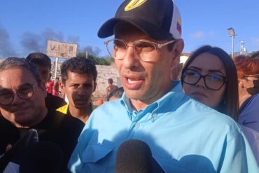 Capriles sobre candidato de PJ