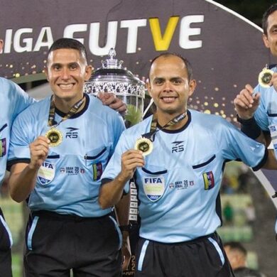 Árbitros venezolanos en Qatar