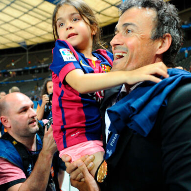 Luis Enr ique recuerda a su hija