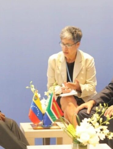 Maduro a Sudáfrica