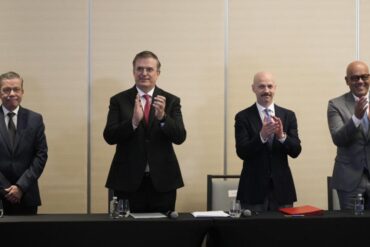 AN celebra acuerdo firmado en México