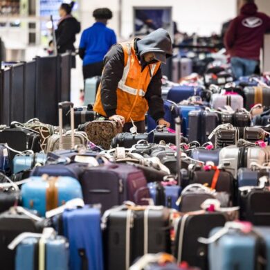 Despelote en aeropuertos de EEUU