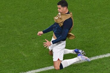 Cristiano Ronaldo entrena en campo del Real Madrid