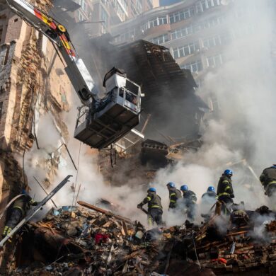 Rusia ataca con drones