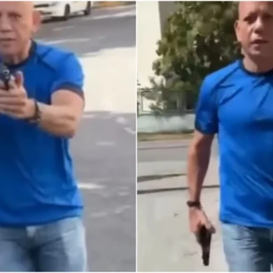 General amenaza de muerte a un vecino