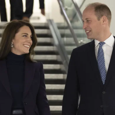 Guillermo y Kate llegan a EEUU