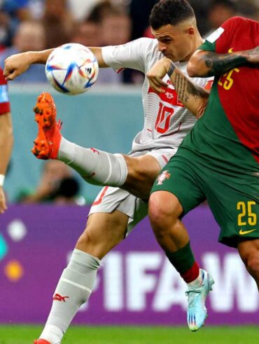 Potrtugal golea a Suiza