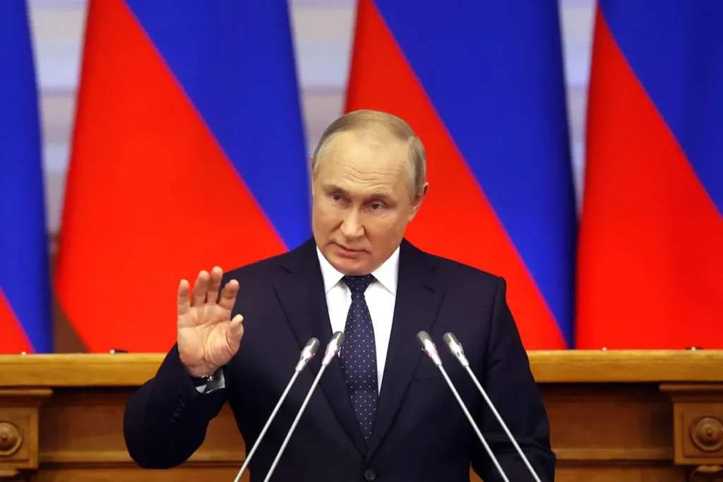 Putin suspende discurso