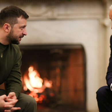 Visita Zelensky a Biden