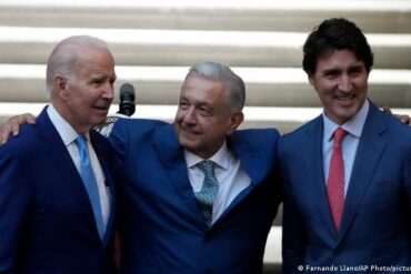 Biden, AMLO y Trudeau