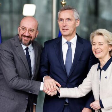 Firman declaración conjunta OTAN UE