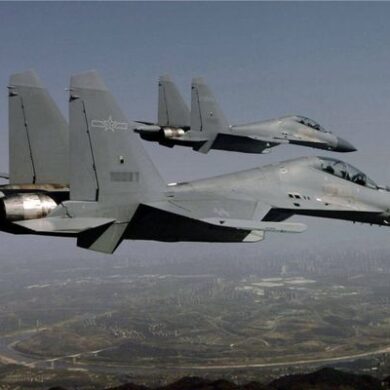 Aviones chinos merodean Taiwán