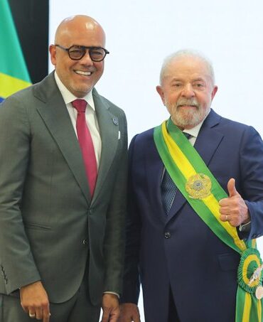 Jorge Rodríguez a Brasil